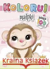 Kolekcja Koloruj - Małpki praca zbiorowa 9788367322447 Martel - książka