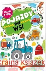 Kolorowanka a4 ruszamy w drogę - pojazdy na wsi Agnieszka Matz 9788368335279 Henry - książka