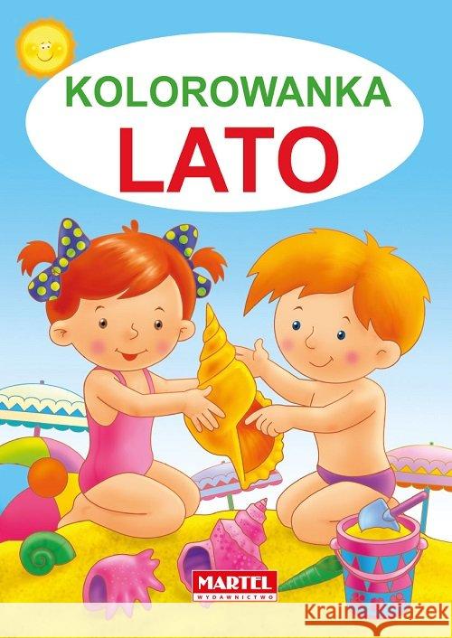 Kolorowanka Lato Żukowski Jarosław 9788365222268 Martel - książka