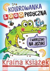 Kolorowanka logopedyczna i wierszyki na języki Bogusław Michalec 9788382139037 Aksjomat - książka