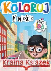 Koloruj - W mieście praca zbiorowa 9788367668408 Martel - książka