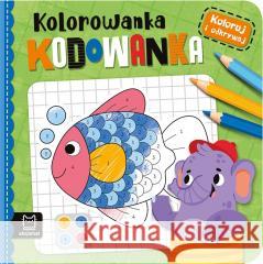 Koloruj i odkrywaj. Kolorowanka kodowanka Agata Kaczyńska 9788382139136 Aksjomat - książka