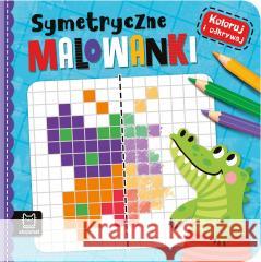 Koloruj i odkrywaj. Symetryczne kolorowanki Agata Kaczyńska 9788382139143 Aksjomat - książka