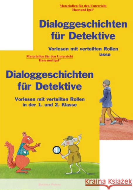 Kombipaket Dialoggeschichten für Detektive : Vorlesen mit verteilten Rollen  9783867605854 Hase und Igel - książka