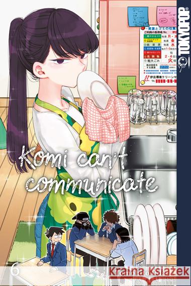 Komi can't communicate 06 Oda, Tomohito 9783842061170 Tokyopop - książka