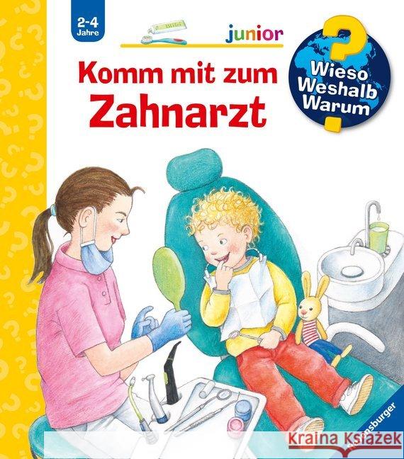 Komm mit zum Zahnarzt Rübel, Doris 9783473329533 Ravensburger Buchverlag - książka
