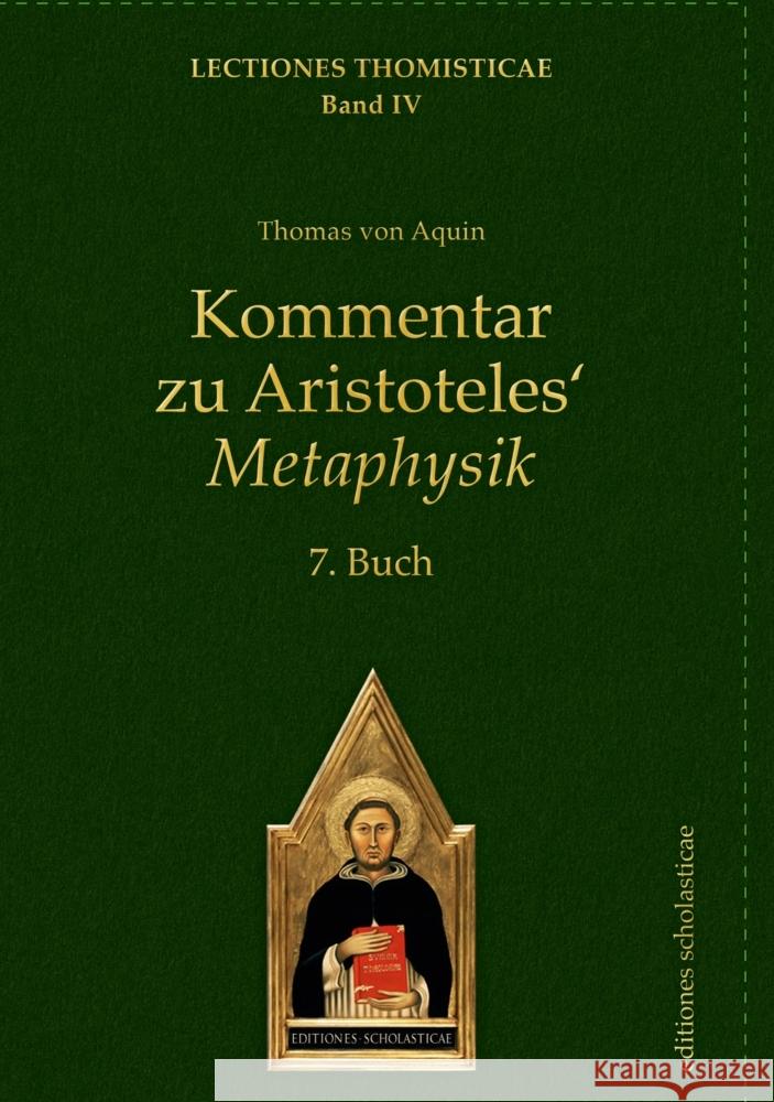 Kommentar zu Aristoteles' Metaphysik Thomas von Aquin 9783868382365 Editiones Scholasticae - książka