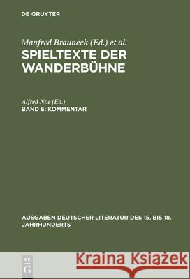 Kommentar Zu Band I-V Noe, Alfred 9783110193060 Walter de Gruyter - książka