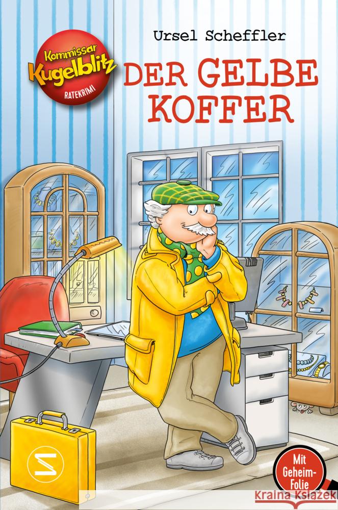 Kommissar Kugelblitz - Der gelbe Koffer Scheffler, Ursel 9783505150005 Schneiderbuch - książka