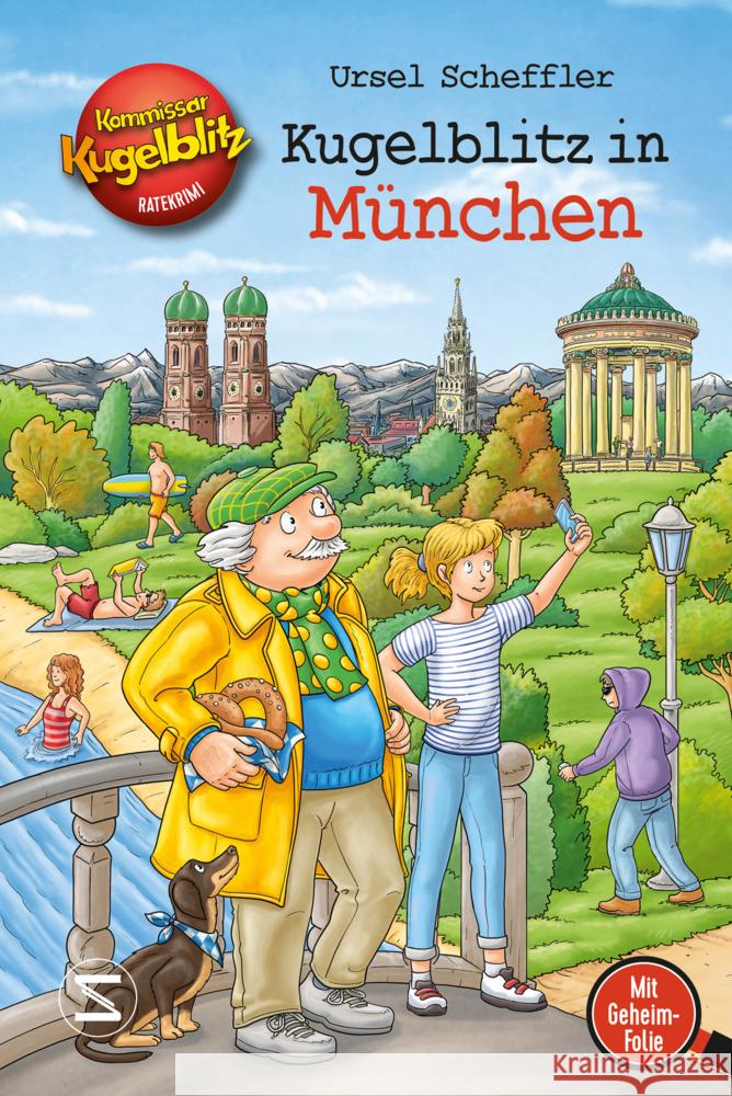 Kommissar Kugelblitz - Kugelblitz in München Scheffler, Ursel 9783505144424 Schneiderbuch - książka