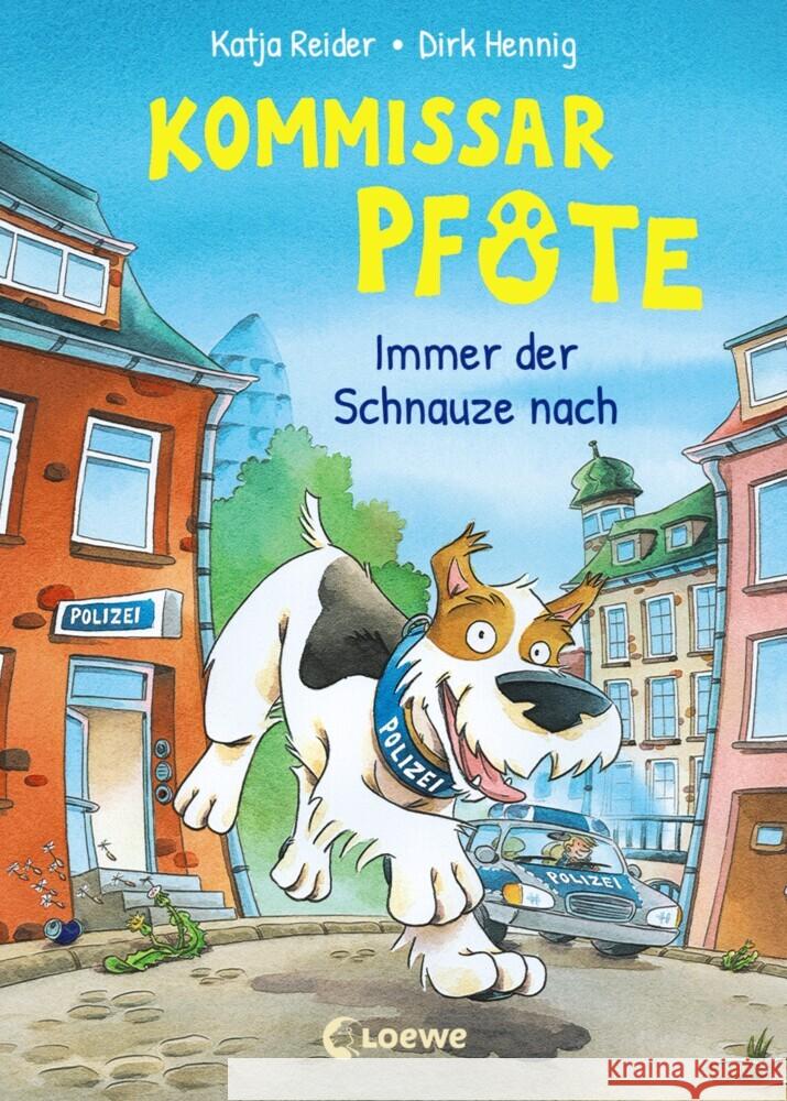 Kommissar Pfote - Immer der Schnauze nach Reider, Katja 9783743206083 Loewe Verlag - książka