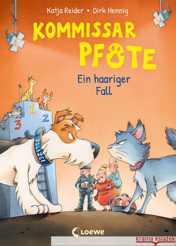 Kommissar Pfote (Band 4) - Ein haariger Fall Reider, Katja 9783743211568 Loewe - książka