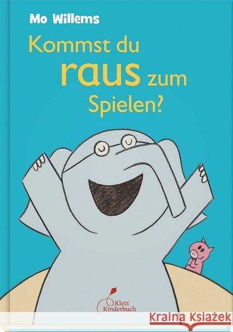 Kommst du raus zum Spielen? Willems, Mo 9783954701872 Klett Kinderbuch Verlag - książka