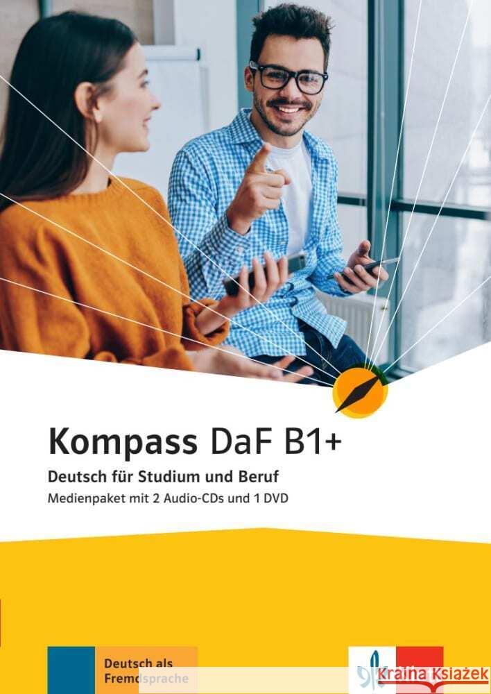 Kompass DaF B1+ Braun, Birgit, Fügert, Nadja, Jin, Friederike 9783126700146 Klett Sprachen GmbH - książka