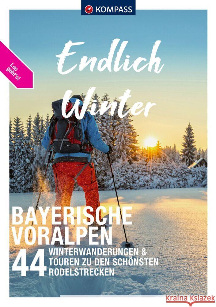 KOMPASS Endlich Endlich Winter, Bayerische Voralpen  9783991540403 Kompass-Karten - książka