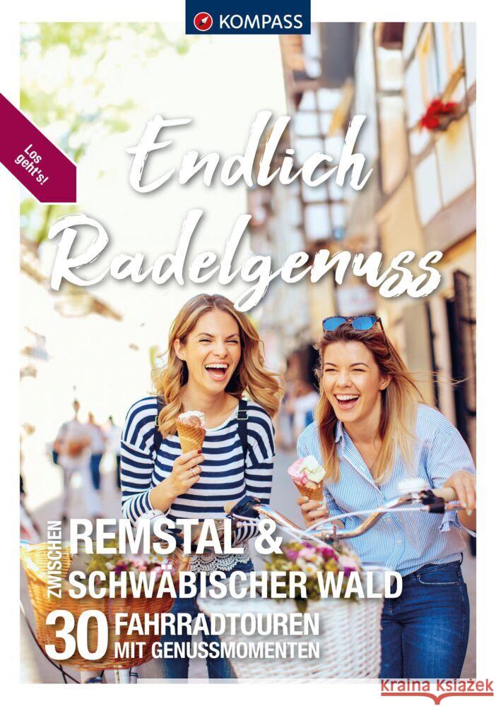 KOMPASS Endlich Radelgenuss Remstal und Schwäbischer Wald  9783991543411 Kompass-Karten - książka