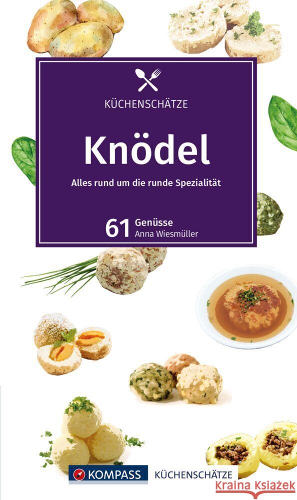 KOMPASS Küchenschätze Knödel  9783991218333 Kompass-Karten - książka