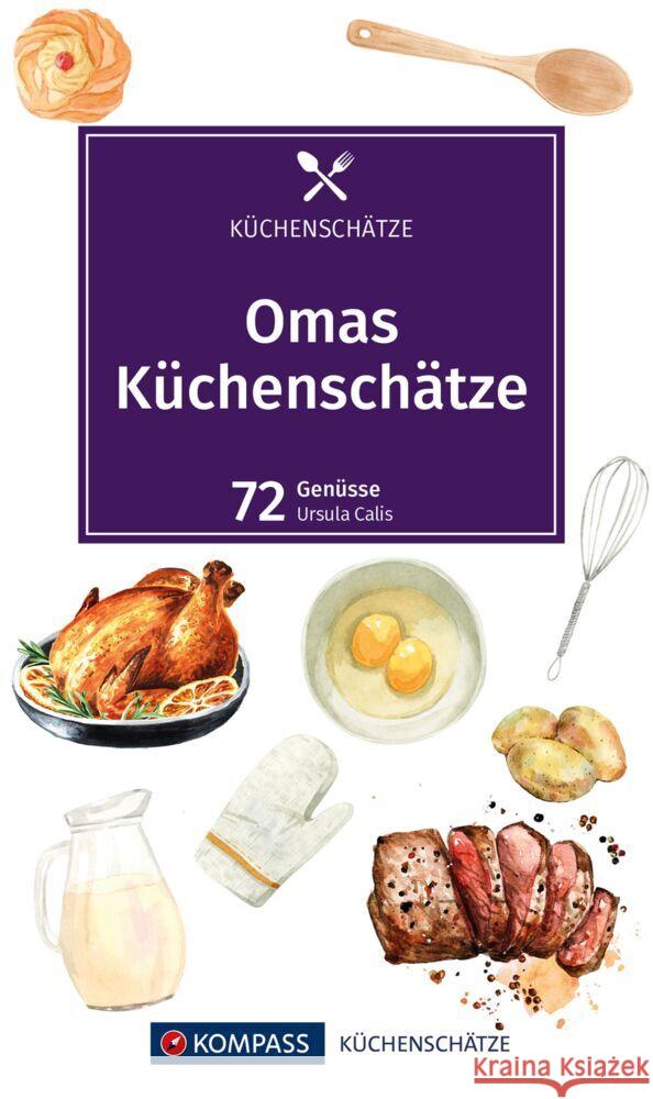 KOMPASS Küchenschätze Omas Küchenschätze  9783991540243 Kompass-Karten - książka