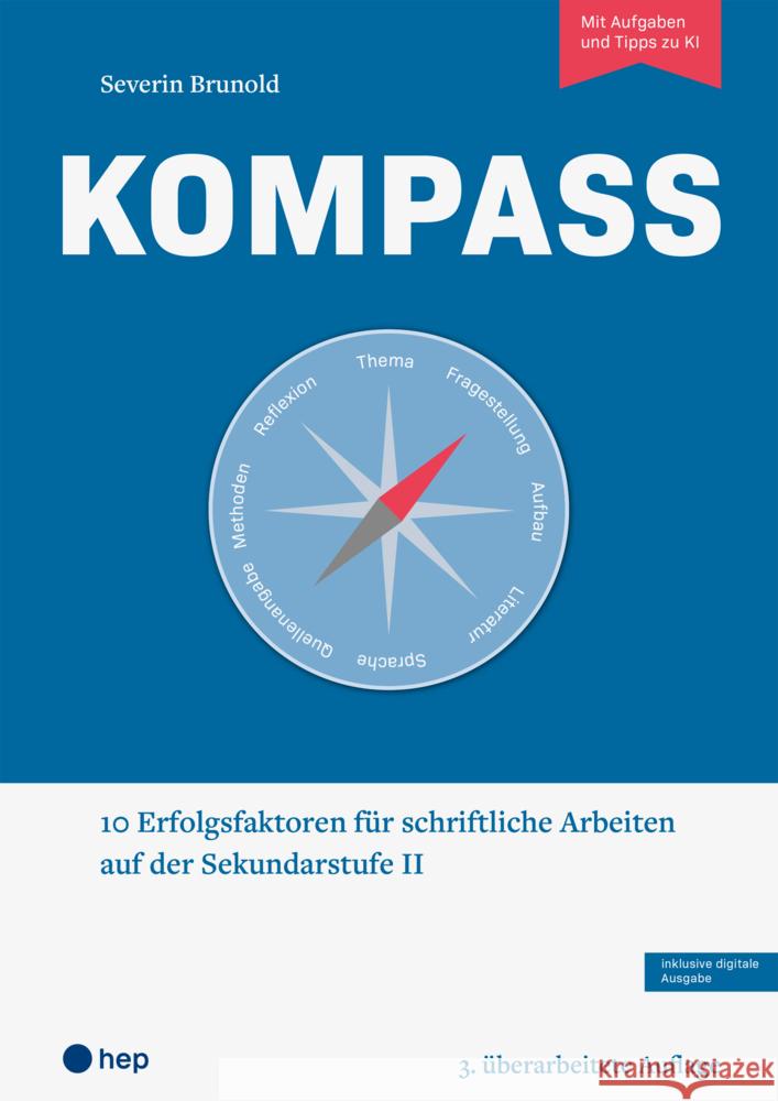 Kompass (Print inkl. E-Book Edubase) Brunold, Severin 9783035523928 hep Verlag - książka