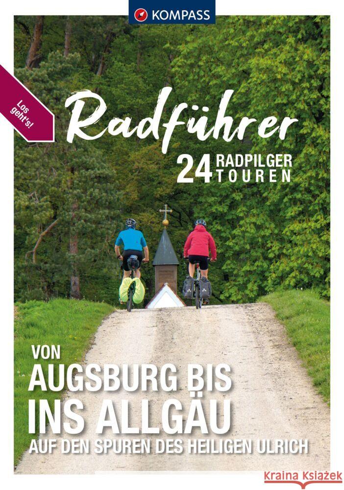 KOMPASS Radführer von Augsburg bis ins Allgäu  9783991543435 Kompass-Karten - książka