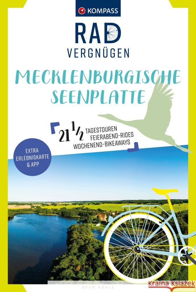 KOMPASS Radvergnügen Mecklenburgische Seenplatte Hähle, Sven 9783991540434 Kompass-Karten - książka
