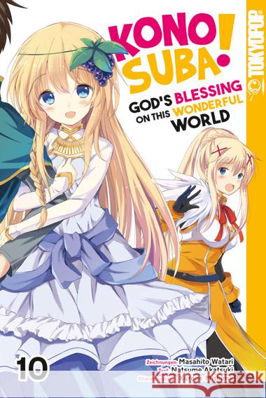 Konosuba! God's Blessing On This Wonderful World! 10 Watari, Masahito, Akatsuki, Natsume, Mishima, Kurone 9783842073326 Tokyopop - książka