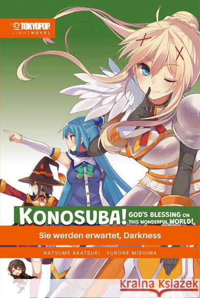 Konosuba! God's Blessing On This Wonderful World! Light Novel 03 Akatsuki, Natsume, Mishima, Kurone 9783842071728 Tokyopop - książka