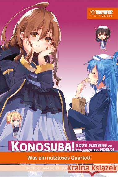 Konosuba! God's Blessing On This Wonderful World! Light Novel 04 Akatsuki, Natsume, Mishima, Kurone 9783842073708 Tokyopop - książka