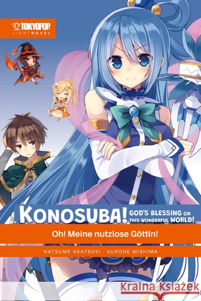 Konosuba! God's Blessing On This Wonderful World! Light Novel. Bd.1 Akatsuki, Natsume, Mishima, Kurone 9783842070561 Tokyopop - książka