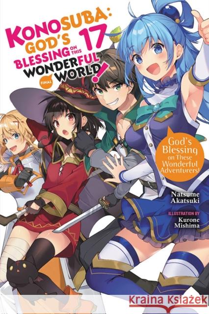 Konosuba: God's Blessing on This Wonderful World!, Vol. 17 (light novel) Natsume Akatsuki 9781975343101 Little, Brown & Company - książka