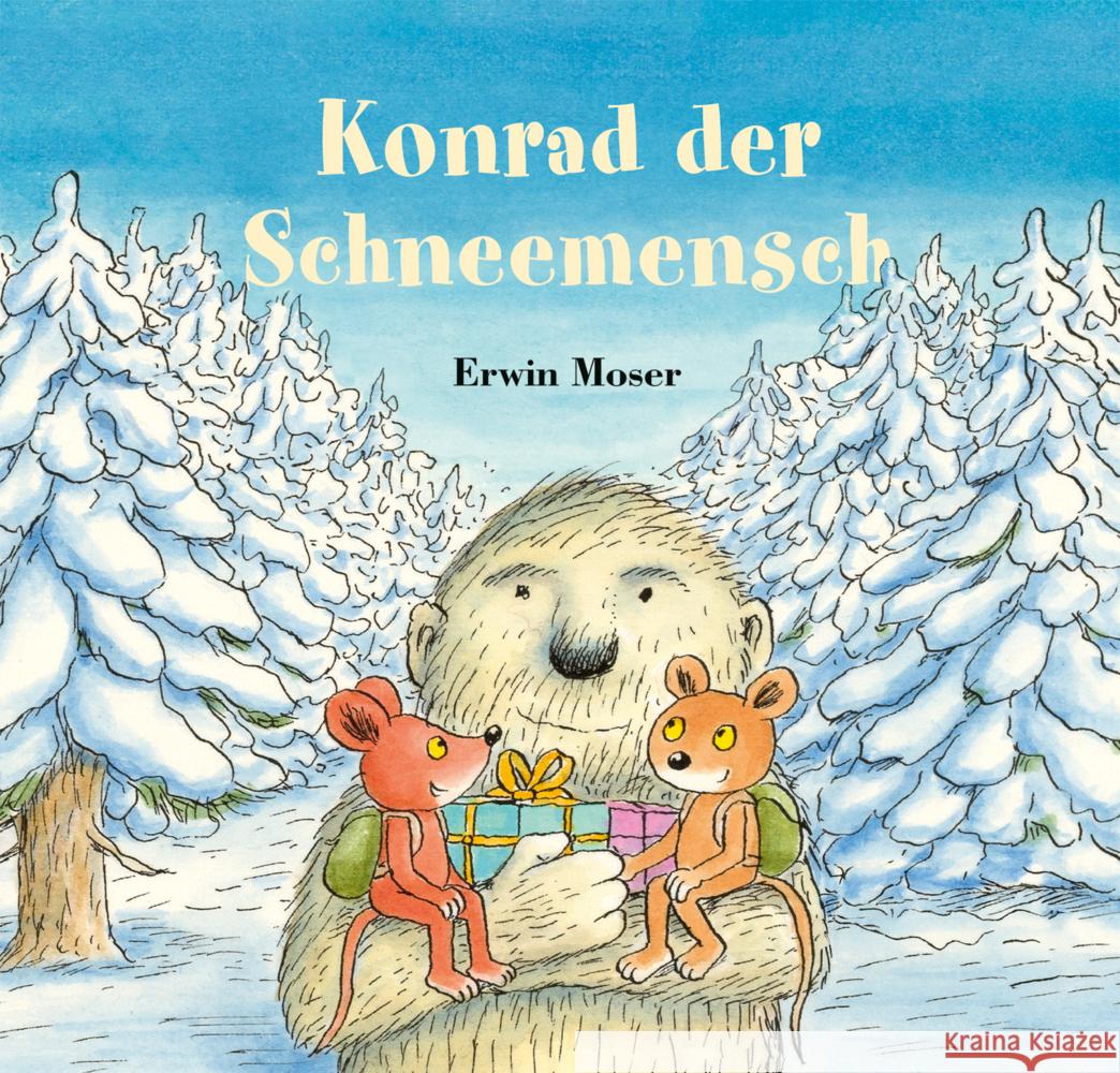 Konrad der Schneemensch Moser, Erwin 9783314107085 NordSüd Verlag - książka