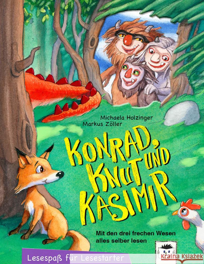 Konrad, Knut und Kasimir Holzinger, Michaela 9783700445654 Breitschopf Medien - książka