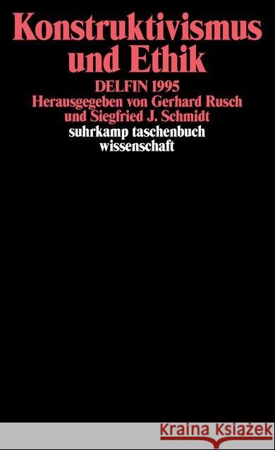Konstruktivismus und Ethik  9783518288177 Suhrkamp - książka