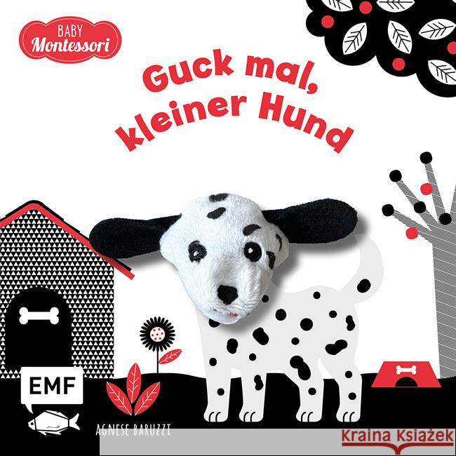 Kontrastbuch für Babys mit Fingerpuppe: Guck mal, kleiner Hund Baruzzi, Agnese, Ickler, Ingrid 9783745930139 Edition Michael Fischer - książka