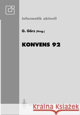 Konvens 92: 1. Konferenz 