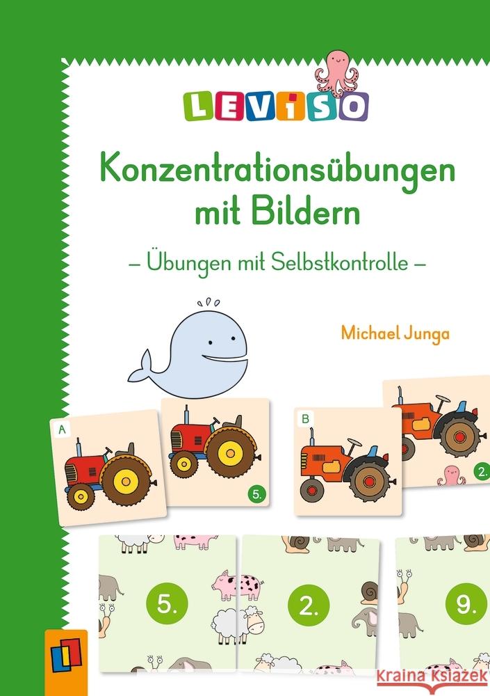 Konzentrationsübungen mit Bildern Junga, Michael 9783834661937 Verlag an der Ruhr - książka