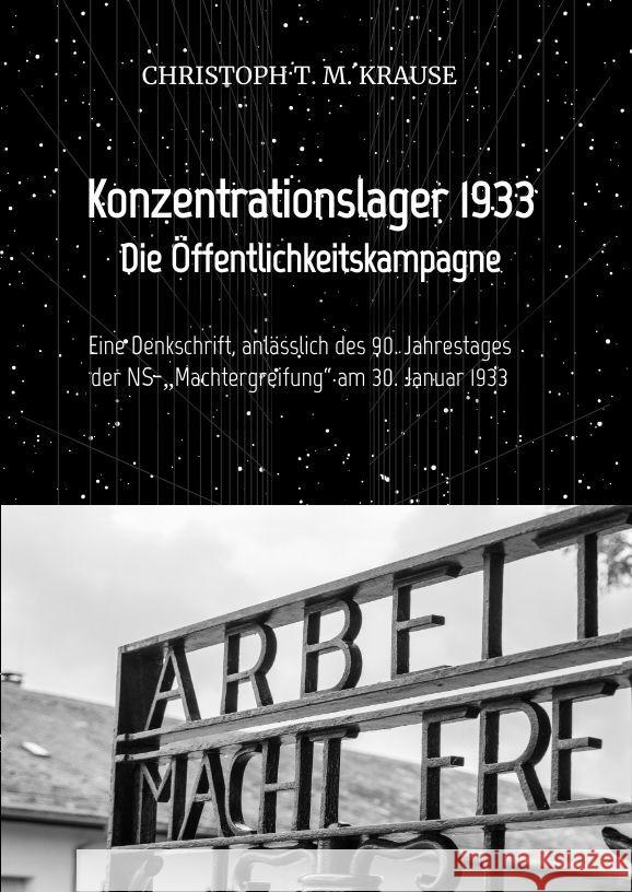 Konzentrationslagerwerbung 1933 Krause, Christoph T. M. 9783347799882 tredition - książka