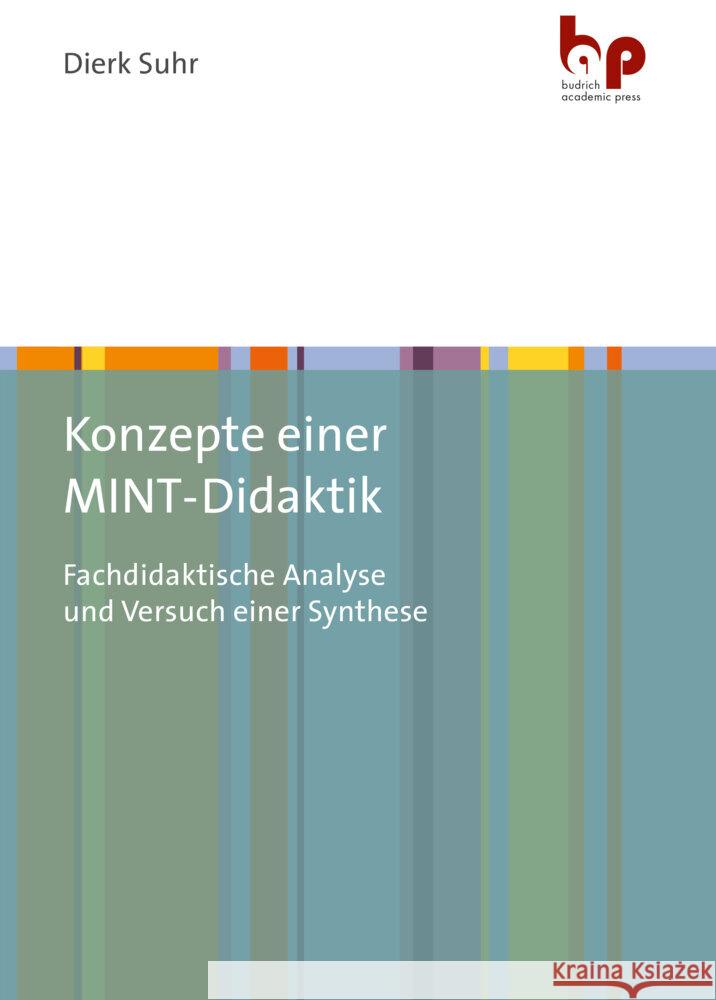 Konzepte einer MINT-Didaktik Suhr, Dierk 9783966650670 Budrich Academic Press - książka