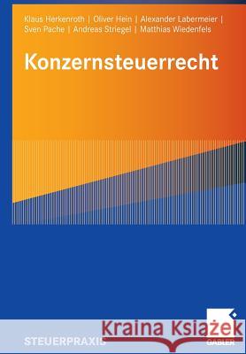 Konzernsteuerrecht Herkenroth, Klaus Hein, Oliver Labermeier, Alexander 9783834904744 Gabler - książka