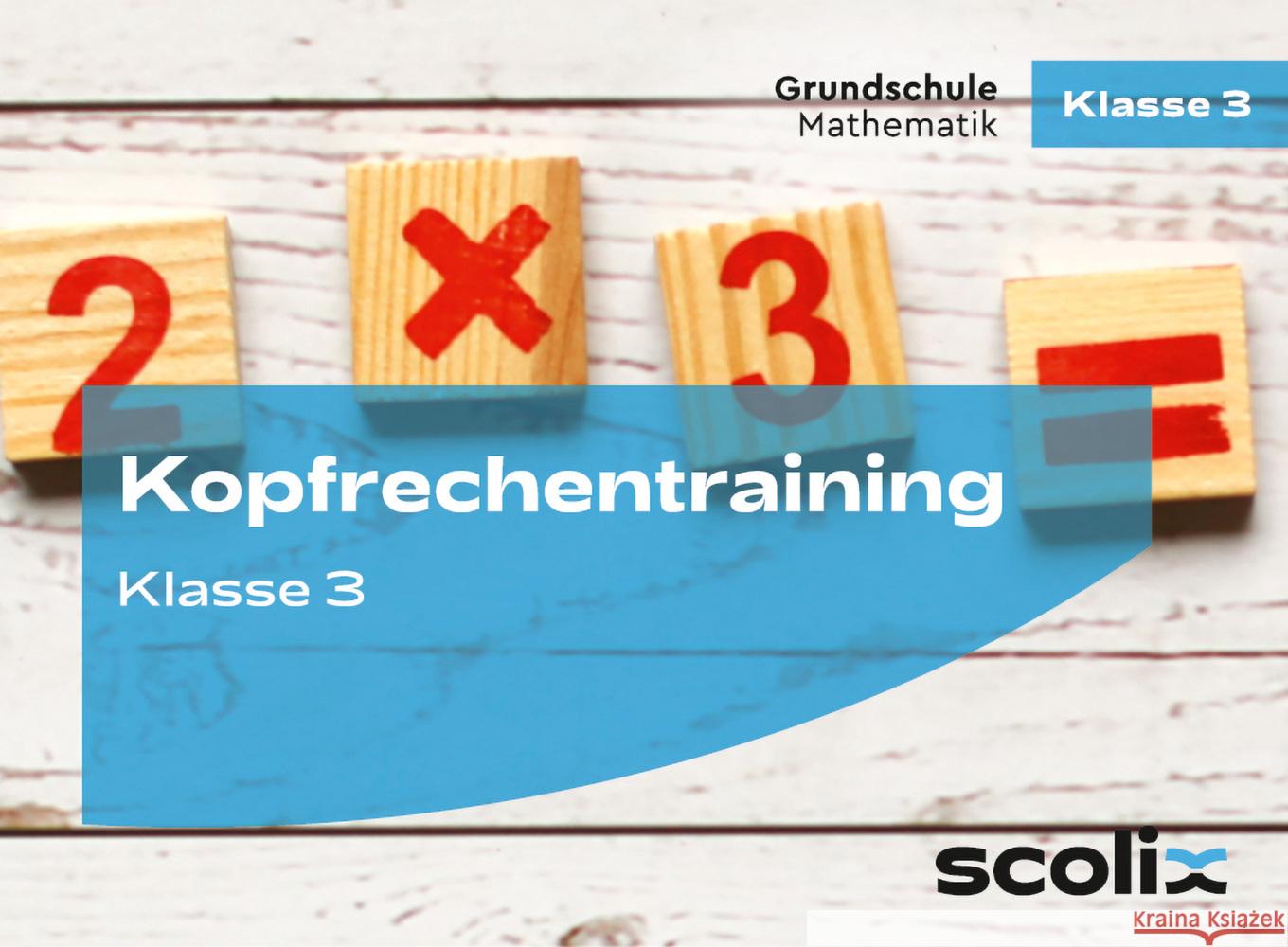 Kopfrechentraining für Klasse 3 Flick, Katharina, Mall, Max 9783403108023 Scolix - książka