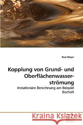Kopplung von Grund- und Oberflächenwasserströmung Paul Meyer 9783639260410 VDM Verlag - książka