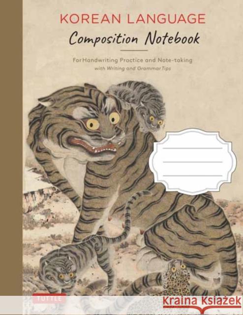 Korean Language Writing Practice Book: Learn to Write Korean Hangul Correctly (Character Handwriting Notebook Sheets with Square Grids) Woojoo Kim 9780804853286 Tuttle Publishing - książka