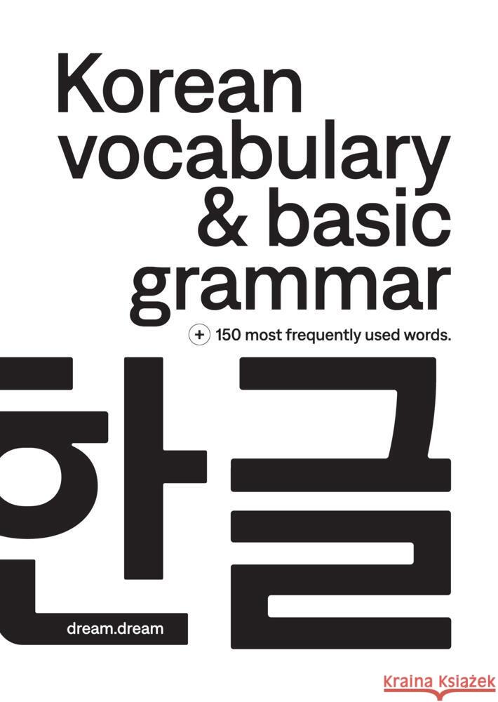 Korean vocabulary & basic grammar Blache, Nils 9783384578143 dream.dream - książka