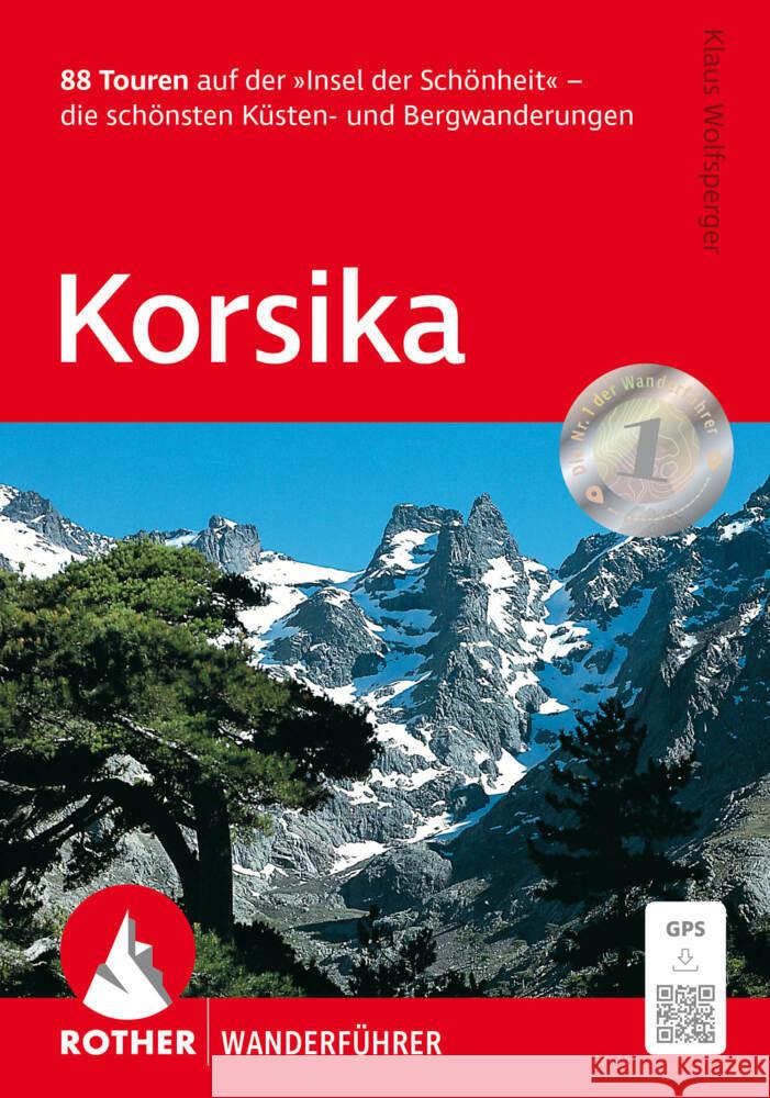 Korsika Wolfsperger, Klaus 9783763314133 Bergverlag Rother - książka