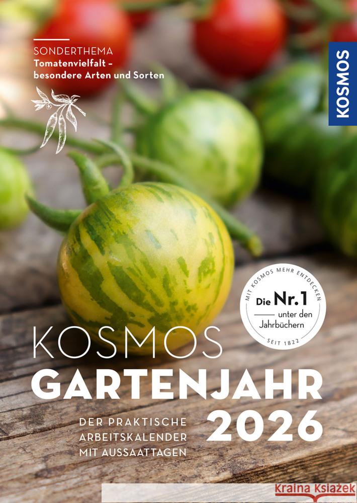 Kosmos Gartenjahr 2026 Meyer-Rebentisch, Karen 9783440182383 Kosmos (Franckh-Kosmos) - książka