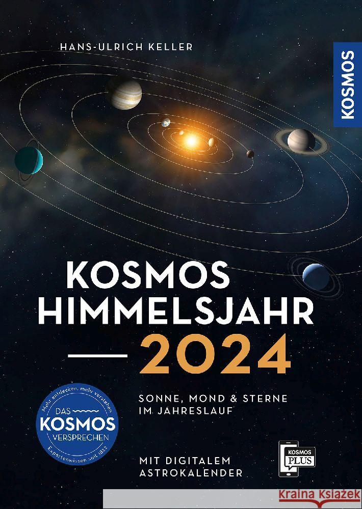 Kosmos Himmelsjahr 2024 Keller, Hans-Ulrich 9783440176900 Kosmos (Franckh-Kosmos) - książka