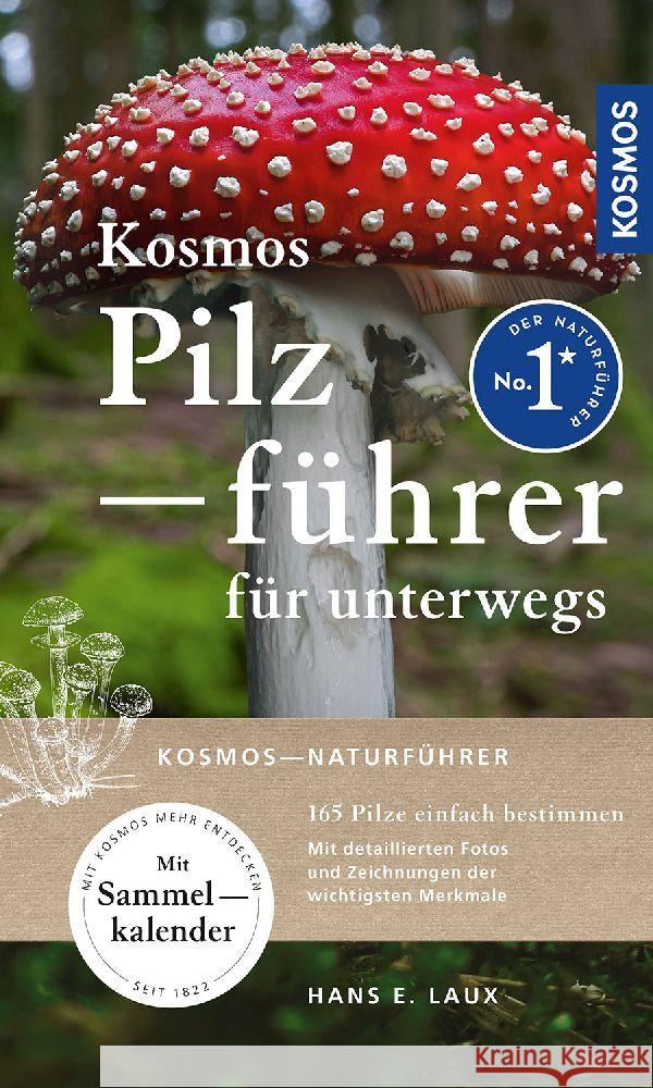 Kosmos Pilzführer für unterwegs Laux, Hans E. 9783440176627 Kosmos (Franckh-Kosmos) - książka