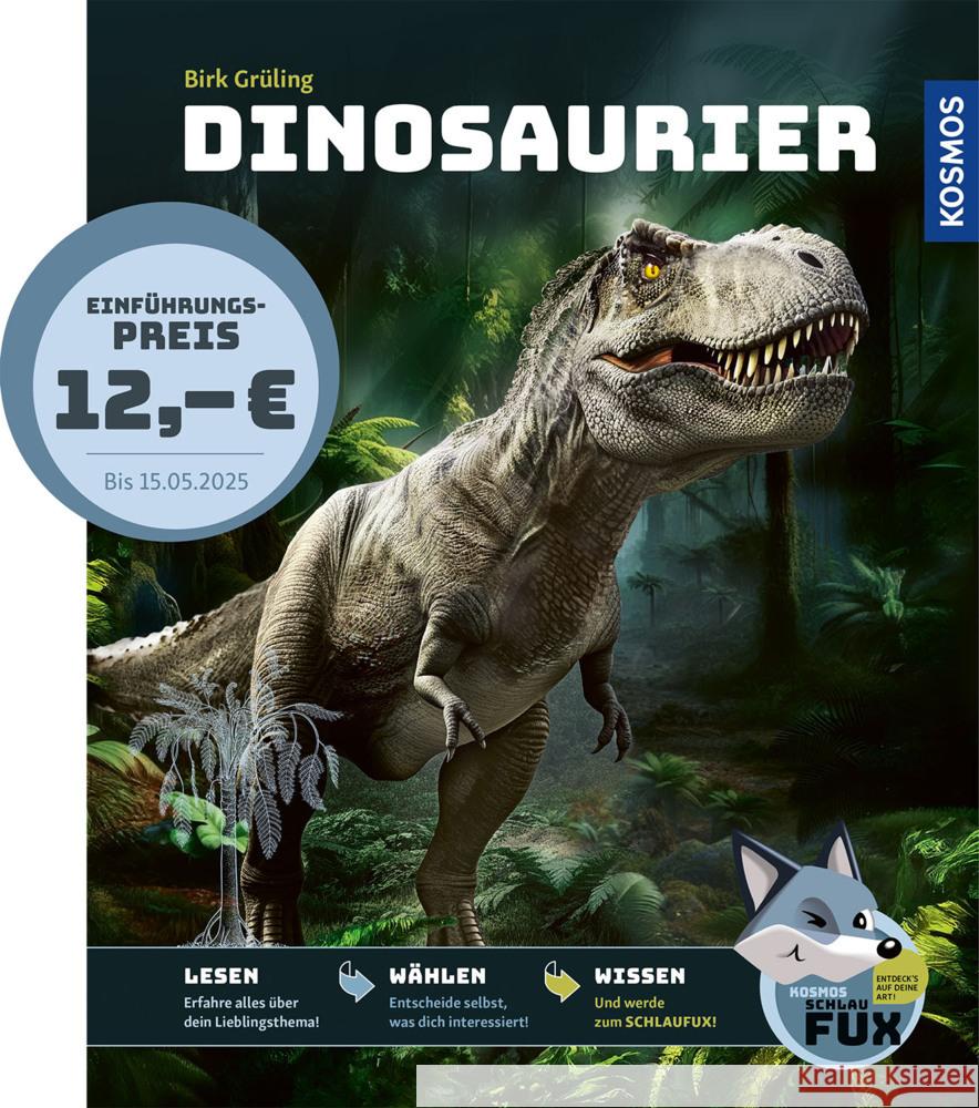 Kosmos SchlauFUX - Dinosaurier Grüling, Birk 9783440178133 Kosmos (Franckh-Kosmos) - książka