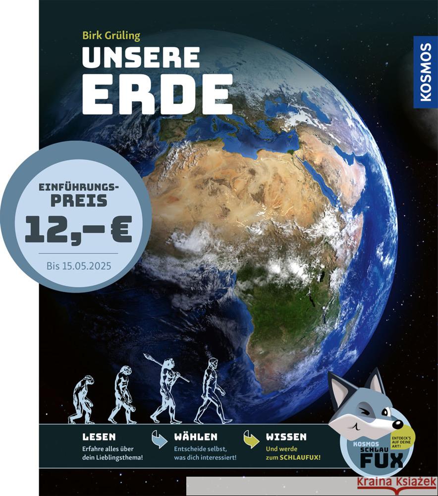 Kosmos SchlauFUX - Erde Grüling, Birk 9783440178140 Kosmos (Franckh-Kosmos) - książka