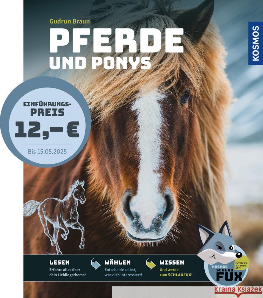Kosmos SchlauFUX - Pferde und Ponys Braun, Gudrun 9783440178126 Kosmos (Franckh-Kosmos) - książka
